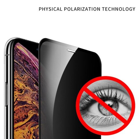 Szkło hartowane do iPhone 17 AIR X-One Full Cover Extra Strong Privacy (full glue) czarne