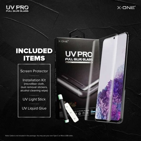 Szkło hartowane UV PRO do Samsung S20 X-ONE (case friendly)