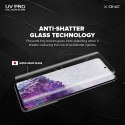 Szkło hartowane UV PRO do Samsung S21 ULTRA X-One (case friendly) działający czytnik
