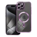 Etui na iPhone 15 PRO MAX Electro Mag Cover zgodne z MagSafe fioletowy