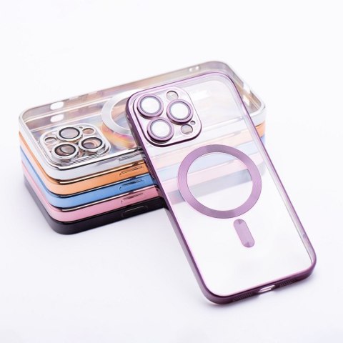 Etui na iPhone 15 PRO MAX Electro Mag Cover zgodne z MagSafe fioletowy