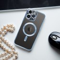 Etui na iPhone 15 PRO MAX Electro Mag Cover zgodne z MagSafe niebieskie