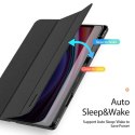 DUX DUCIS etui DOMO składane z miejscem na rysik do SAMSUNG Tab S10 Plus/S9 Plus/S9FE Plus czarne