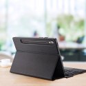 DUX DUCIS etui TK składane z klawiaturą bezprzewodową do SAMSUNG Tab S9/S9 FE/S10 FE czarne