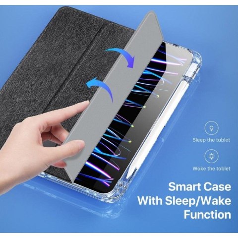 DUX DUCIS etui UNID składane z miejscem na rysik do iPad Pro 11 (2024) czarne