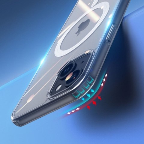 DUX DUCIS futerał CLIN MAG kompatybilny z MagSafe do IPHONE 15 Plus transparentny