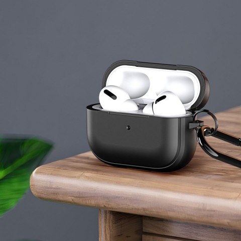 Etui na słuchawki Dux Ducis PECC do AirPods PRO 2 ochronne czarne