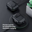 Etui na słuchawki Dux Ducis PECP do AirPods 4 ochronne TPU+PC czarne