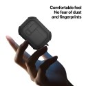 Etui na słuchawki Dux Ducis PECP do AirPods 4 ochronne TPU+PC czarne
