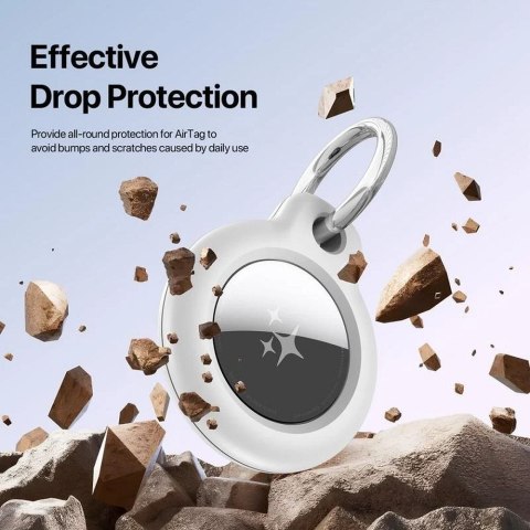 DUX DUCIS etui ochronne z plastiku na Apple AirTag (4 pak)