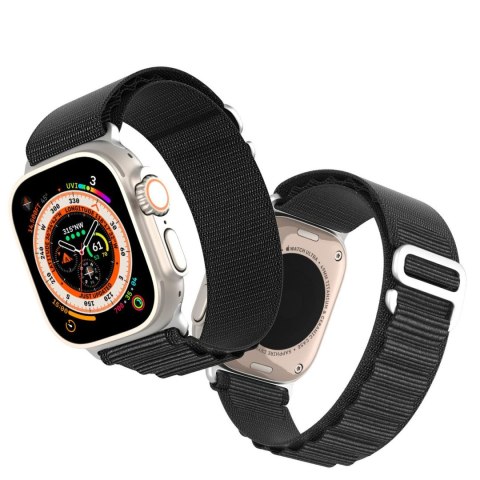 DUX DUCIS pasek GS nylonowy do Apple Watch 42 / 44 / 45 / 49 mm czarny