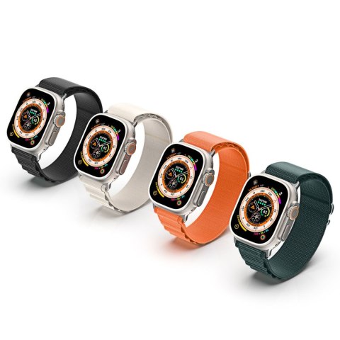 DUX DUCIS pasek GS nylonowy do Apple Watch 42 / 44 / 45 / 49 mm pomarańczowy