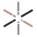 DUX DUCIS pasek MILANESE magnetyczny ze stali nierdzewnej 22 mm czarny
