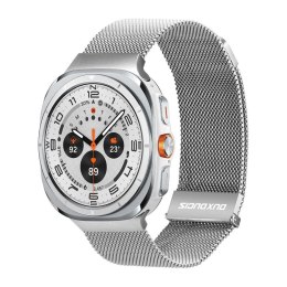 DUX DUCIS pasek MILANESE magnetyczny ze stali nierdzewnej 47 mm srebrny