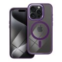 Etui na iPhone 15 PRO Color Edge Mag Cover zgodne z MagSafe fioletowe