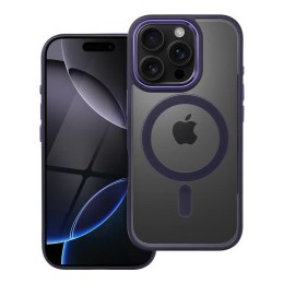 Etui na iPhone 16 PRO Color Edge Mag Cover zgodne z MagSafe fioletowe