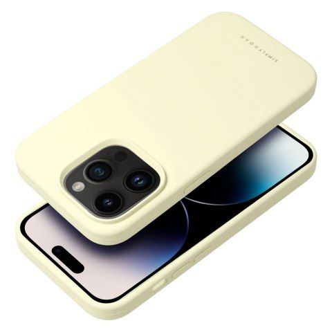 ROAR futerał CLOUD SKIN do IPHONE 17 Pro / 18 Pro Jasnożółty
