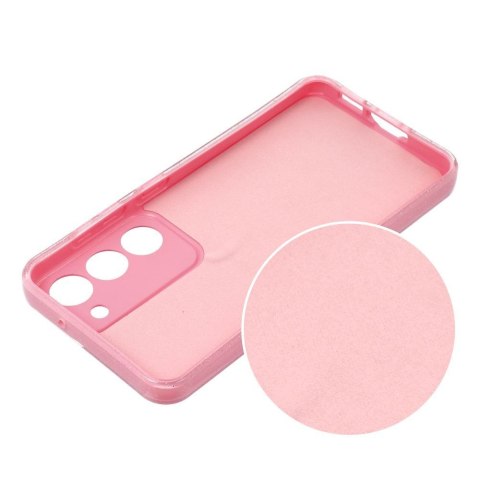 Etui na Samsung S25 Clear Case 2 mm Blink różowe