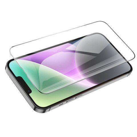 Szkło hartowane do iPhone 13 / 13 PRO / 14 / 16e / 17e (SE 4 2025) Hoco HD 5D Guardian shield 10 sztuk G14 czarne