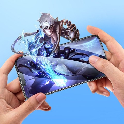 Szkło hartowane do iPhone 13 / 13 PRO / 14 / 16e / 17e (SE 4 2025) Hoco HD 5D Guardian shield 10 sztuk G14 czarne