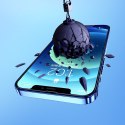 Szkło hartowane do iPhone 13 / 13 PRO / 14 / 16e / 17e (SE 4 2025) Hoco HD 5D Guardian shield 10 sztuk G14 czarne