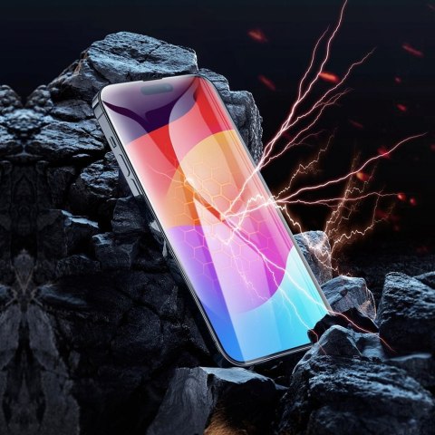 Szkło hartowane do iPhone 15 PRO Hoco HD Anti-static 25 sztuk G10