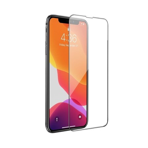 Szkło hartowane 5D do iPhone X / XS / 11 PRO HD Guardian shield (SET 10in1) G14 Hoco czarne
