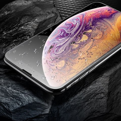 Szkło hartowane 5D do iPhone X / XS / 11 PRO HD Guardian shield (SET 10in1) G14 Hoco czarne