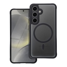 Etui na Samsung S24 Full Matte Mag Cover zgodne z MagSafe czarne