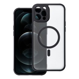 Etui na iPhone 12 PRO MAX Full Matte Mag Cover zgodne z MagSafe czarne