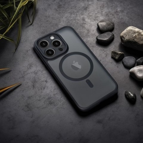 Etui na iPhone 13 Full Matte Mag Cover zgodne z MagSafe czarne