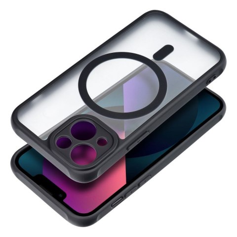 Etui na iPhone 13 Full Matte Mag Cover zgodne z MagSafe czarne
