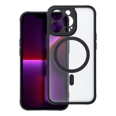 Etui na iPhone 13 PRO Full Matte Mag Cover zgodne z MagSafe czarne