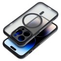 Etui na iPhone 15 PRO Full Matte Mag Cover zgodne z MagSafe czarne