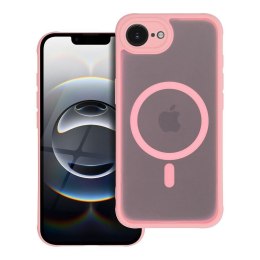 Etui na iPhone 16 Full Matte Mag Cover zgodne z MagSafe jasnoróżowy