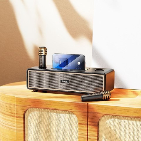 Zestaw do karaoke bluetooth 25W 6h Hoco BS63 czarny