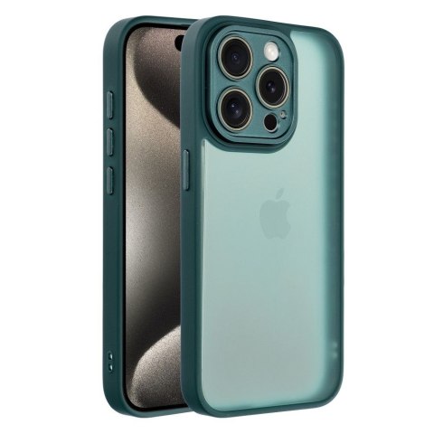 Etui na iPhone 16 PLUS Variete ciemnozielone