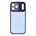 Etui na iPhone 17 Pro Max / 18 Pro Max (low camera edge) Variete granatowe