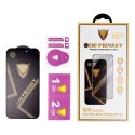 Szkło Hartowane 6D do iPhone 12 PRO MAX OG Premium Privacy Glass czarne