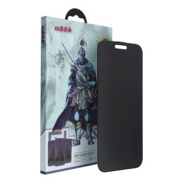 Szkło Hartowane 6D do iPhone 15 PLUS / 16 PLUS OG Shuijia Glass czarne