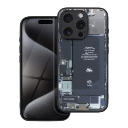 Etui na iPhone 12 Tech wzór 2
