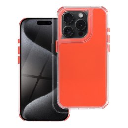 Etui na iPhone 14 PRO Matrix pomarańczowe