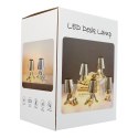 Lampka nocna GOLD MAN Art Deco siedzący (wzór 5) MLTL