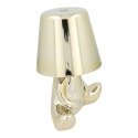 Lampka nocna GOLD MAN Art Deco siedzący (wzór 7) MLTL