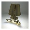 Lampka nocna GOLD MAN Art Deco siedzący (wzór 7) MLTL