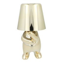 Lampka nocna GOLD MAN Art Deco stojący (wzór 3) MLTL