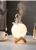 Lampka nocna / nawilżacz powietrza ASTRONAUTA Art Deco siedzący (wzór 5) AFSH