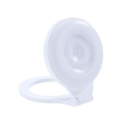 Mini podstawka magnetyczna do telefonu z lampką kompatybilna z MagSafe biała