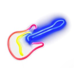 NEON NA ŚCIANĘ LED na USB - Gitara model