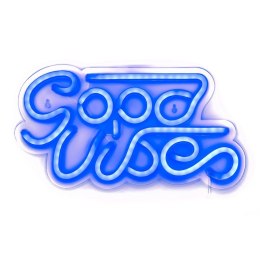NEON NA ŚCIANĘ LED na USB - Good vibes 2 model